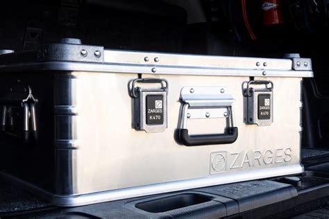 zarges metal box|aluminum overland boxes.